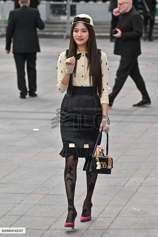 PFW Valentino Outside Arrivals