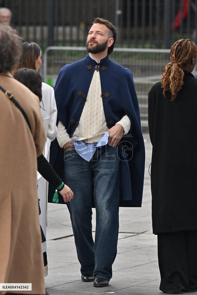 PFW Valentino Outside Arrivals