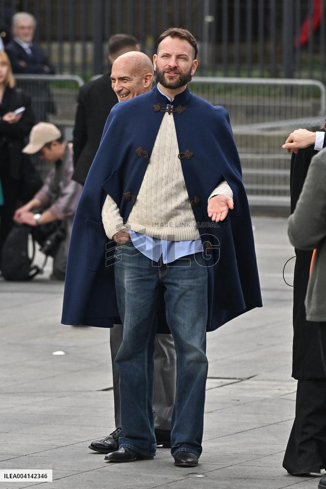 PFW Valentino Outside Arrivals
