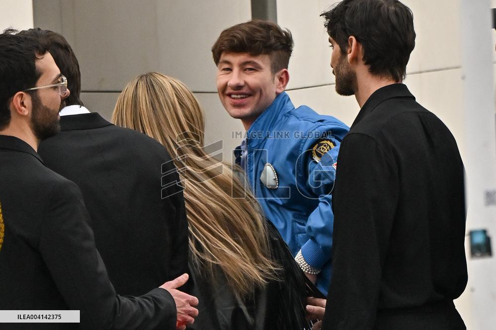 PFW Valentino Outside Arrivals