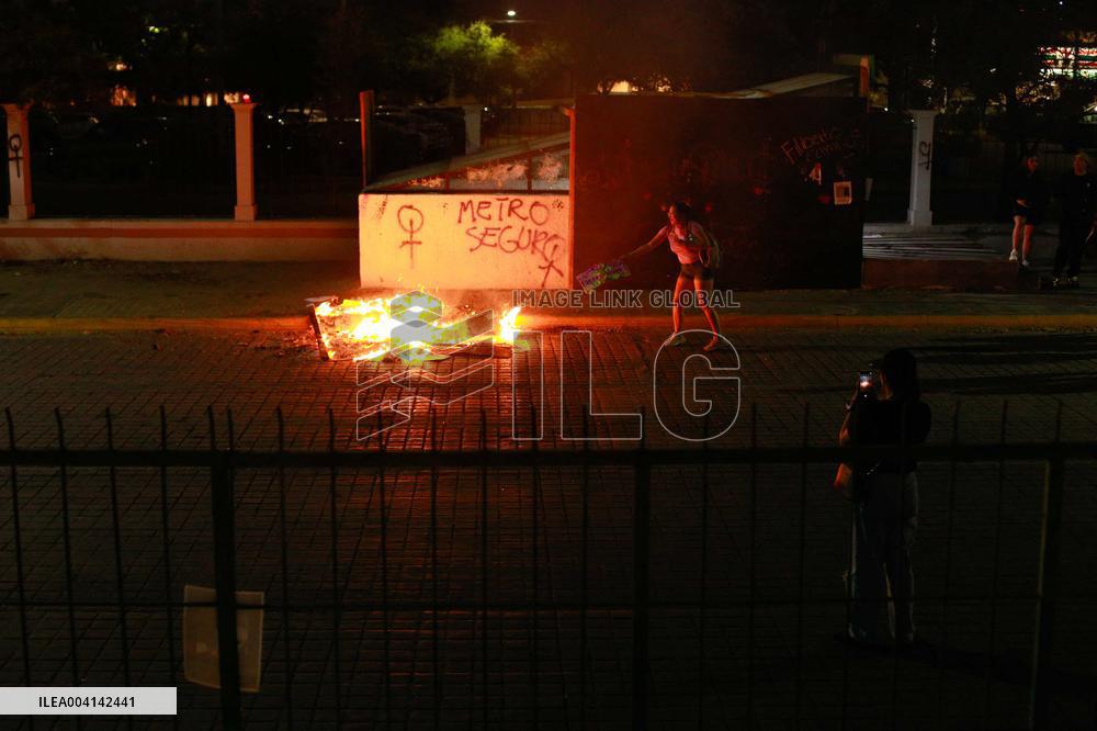 International Womens Day in Monterrey, Mexico