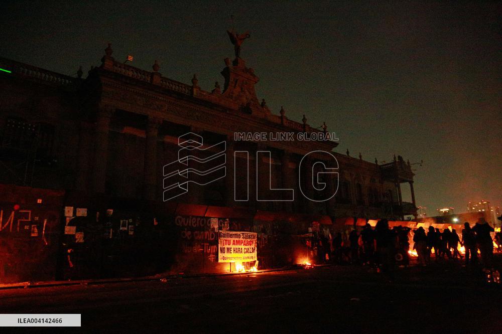 International Womens Day in Monterrey, Mexico