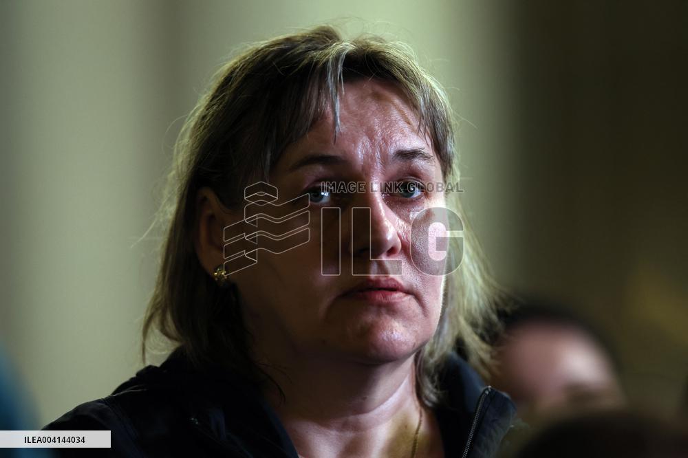 Religion: Cardinal José Tolentino de Mendonca, leads the Rosary for the Pope's health in St. Peter's Square on March 9, 2025