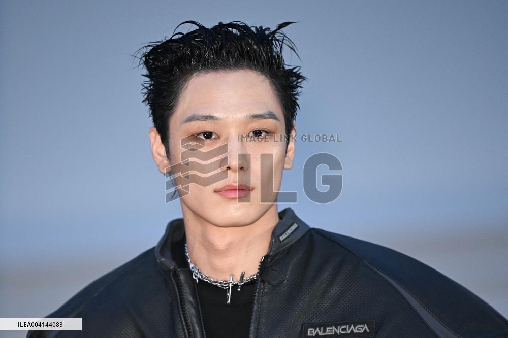 PFW Balenciaga Arrivals