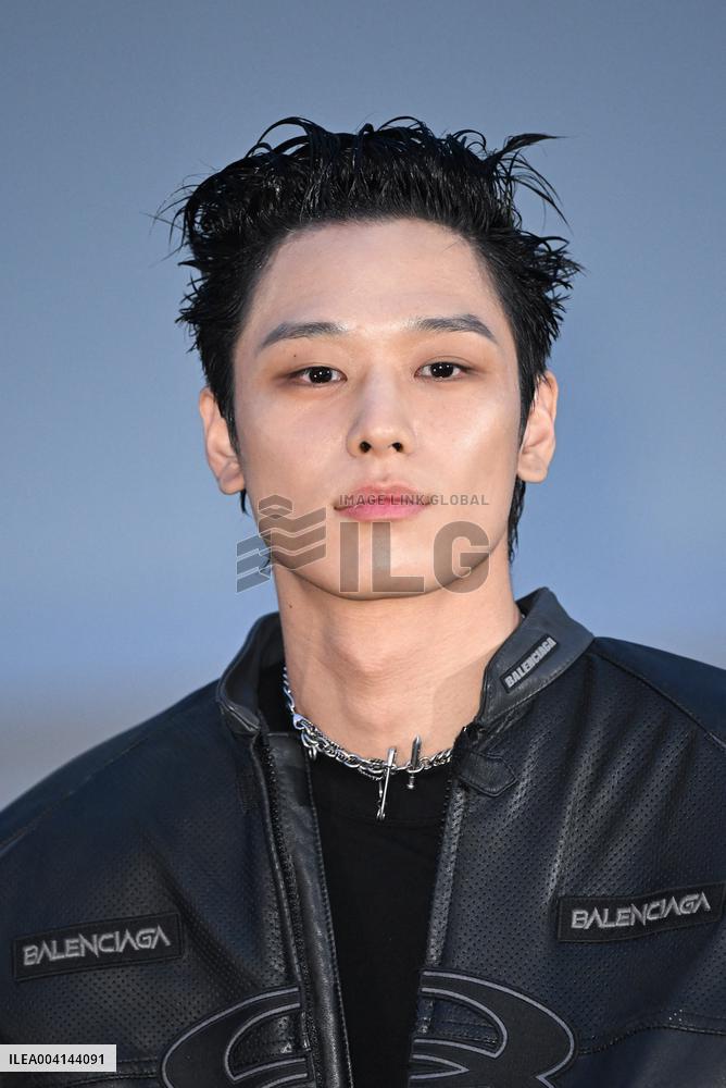 PFW Balenciaga Arrivals