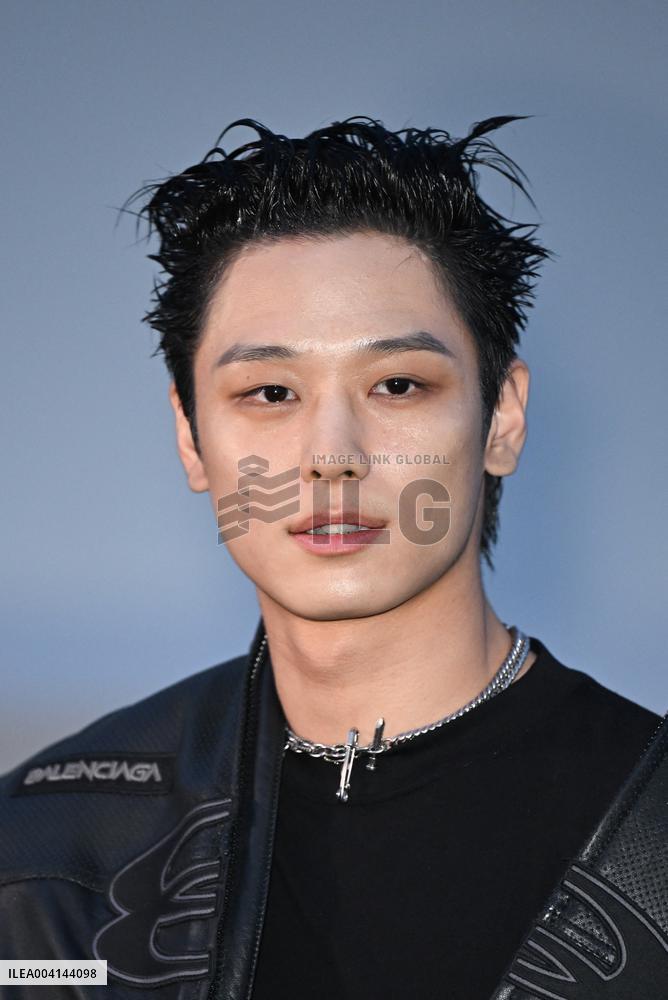 PFW Balenciaga Arrivals