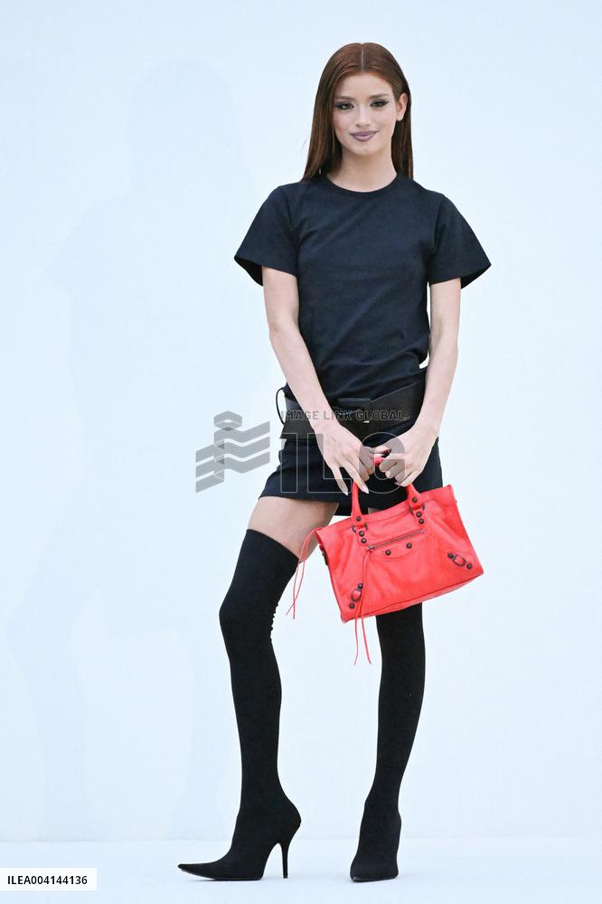 PFW Balenciaga Arrivals