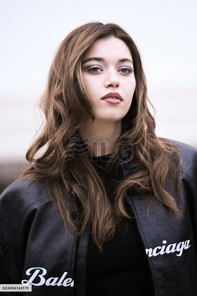 PFW Balenciaga Arrivals