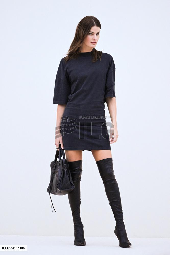 PFW Balenciaga Arrivals