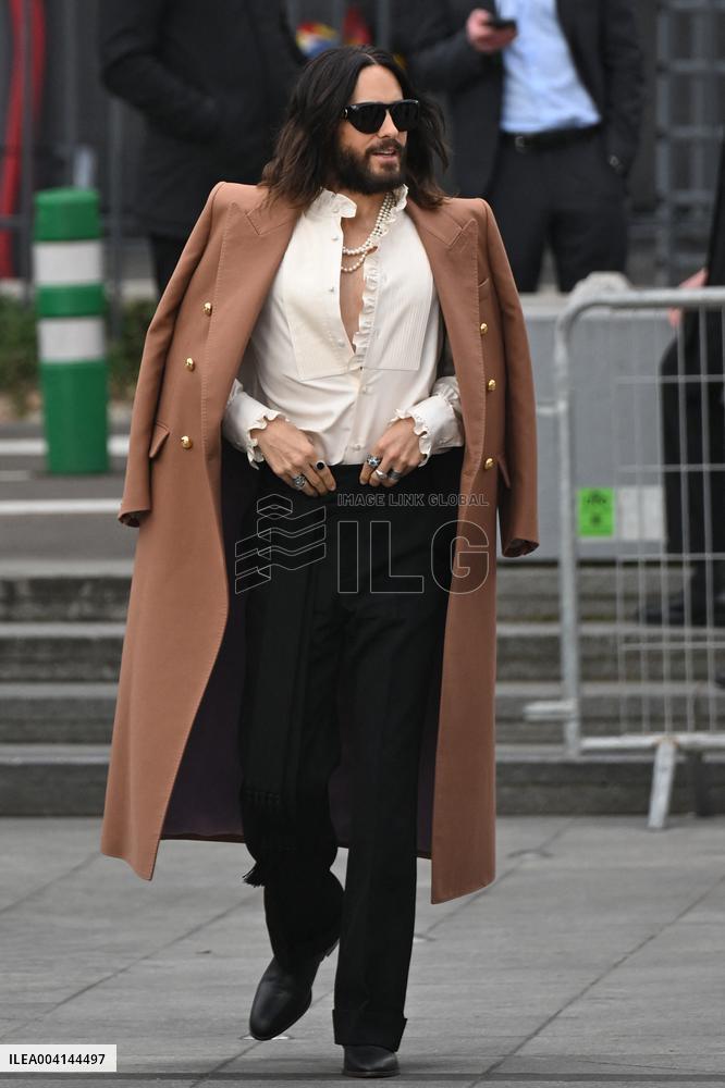 PFW Valentino Arrivals