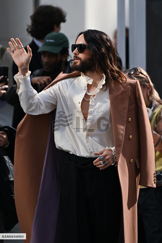 PFW Valentino Arrivals