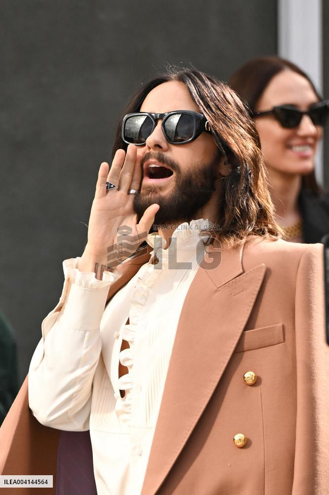 PFW Valentino Arrivals