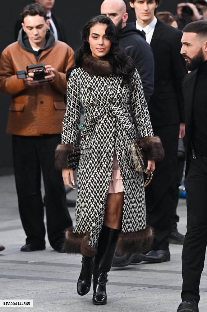 PFW Valentino Arrivals