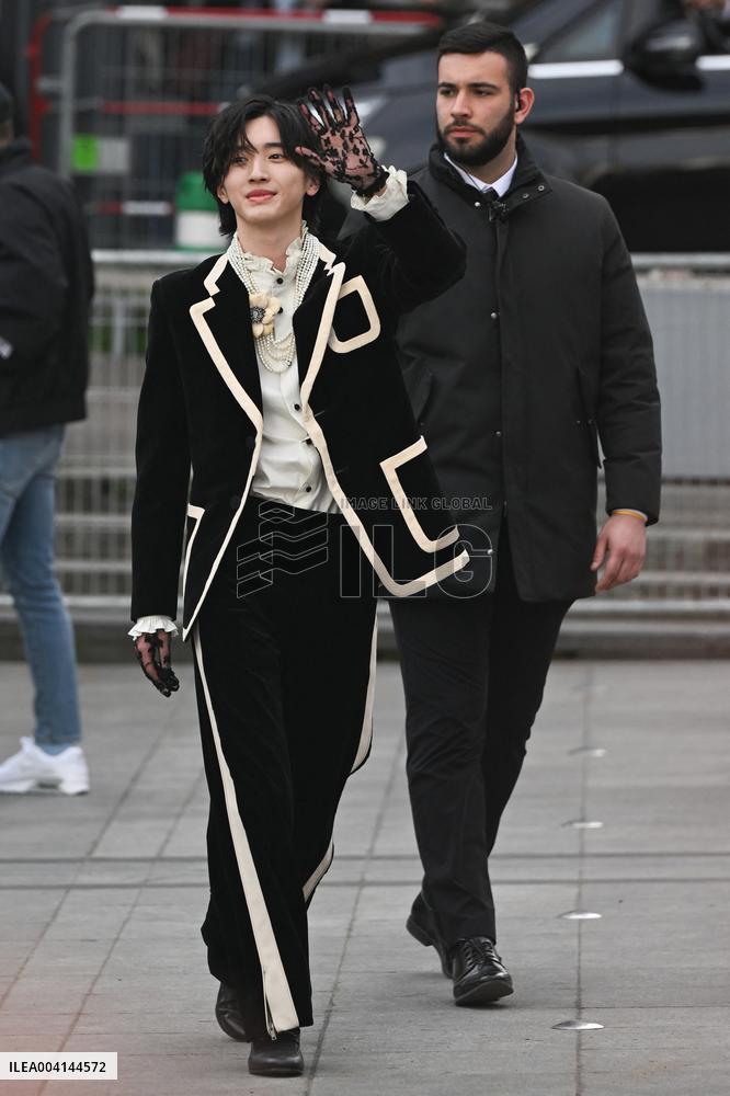 PFW Valentino Arrivals