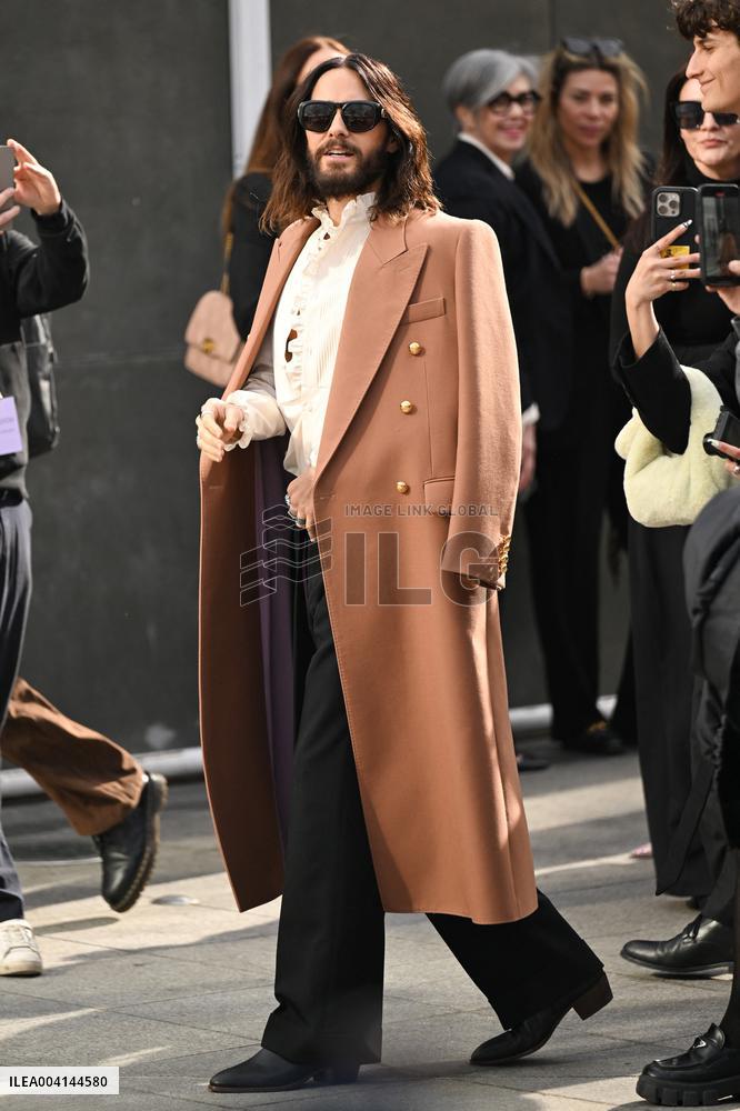 PFW Valentino Arrivals