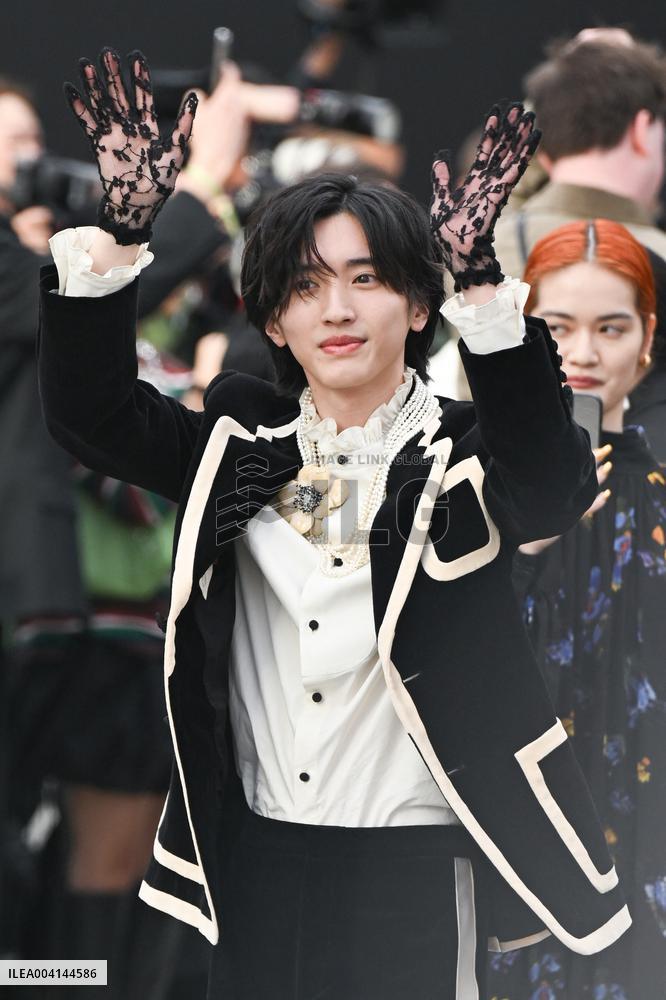 PFW Valentino Arrivals