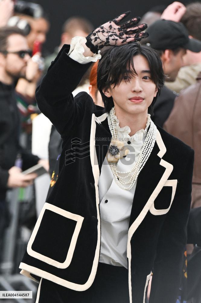 PFW Valentino Arrivals