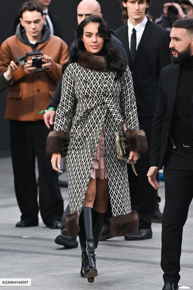 PFW Valentino Arrivals