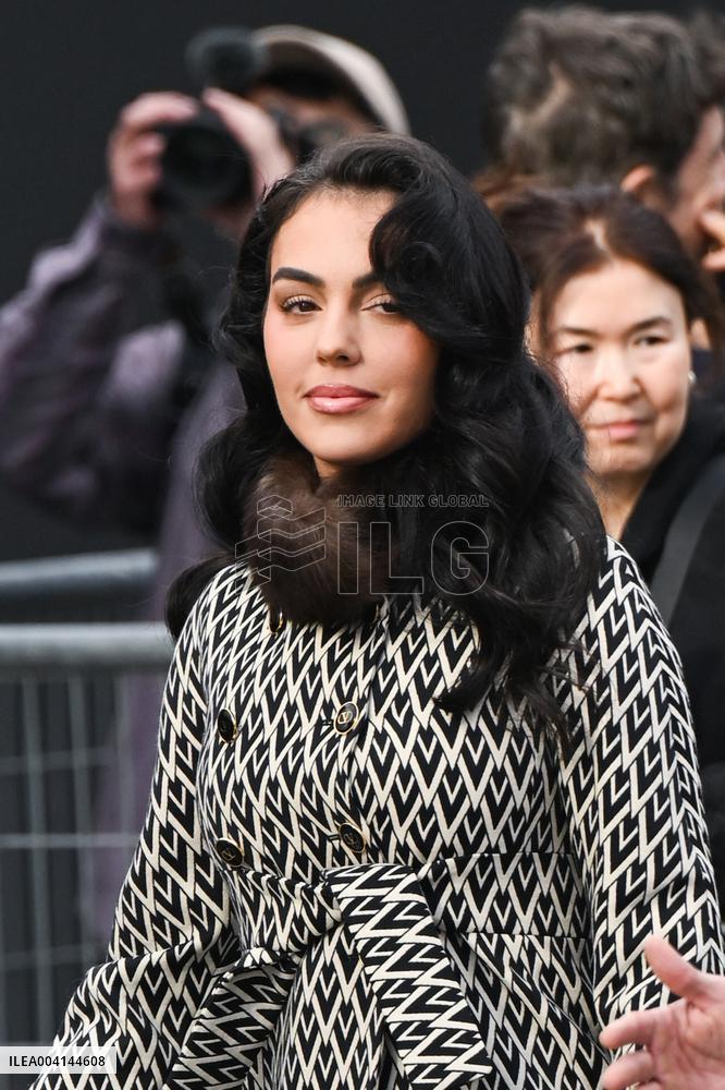 PFW Valentino Arrivals