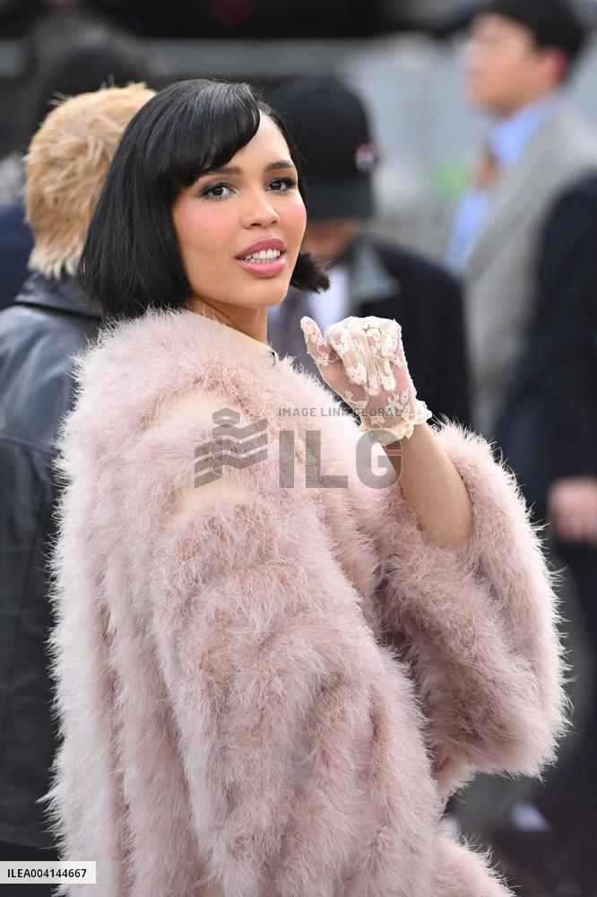 PFW Valentino Arrivals