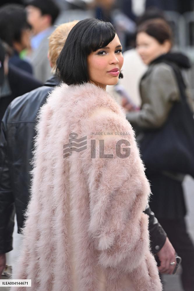 PFW Valentino Arrivals