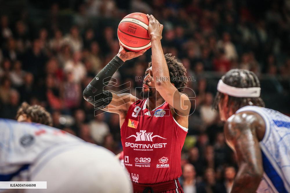 BASKET - Serie A - Unahotels Reggio Emilia vs Trapani Shark