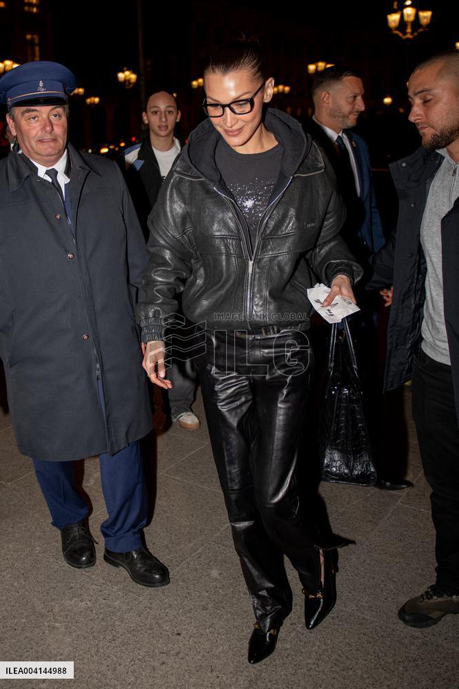 PFW - Bella Hadid Sighting