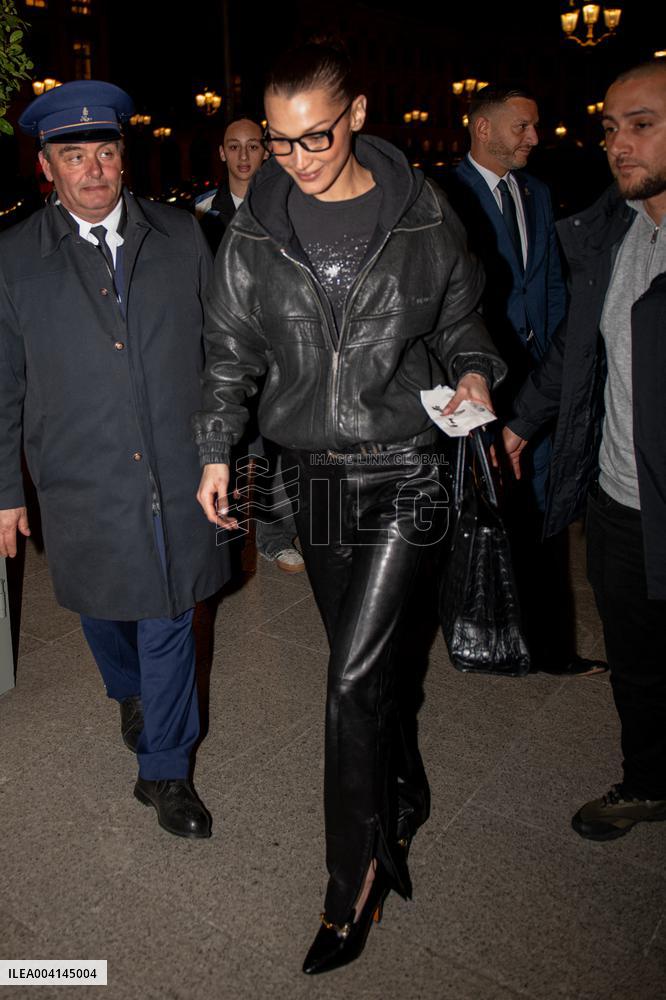 PFW - Bella Hadid Sighting