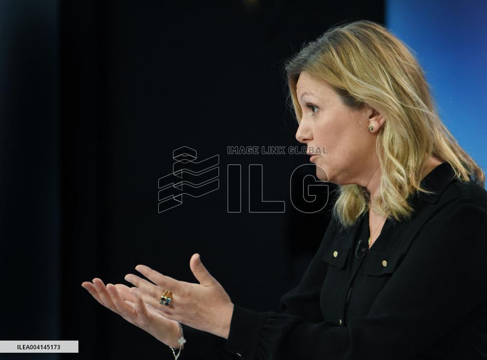 Yael Braun-Pivet On Dimanche En Politique - Paris