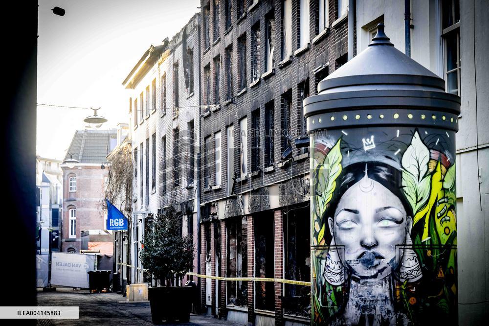 Fire Destroys Historic Buildings in Arnhem - Netherlands