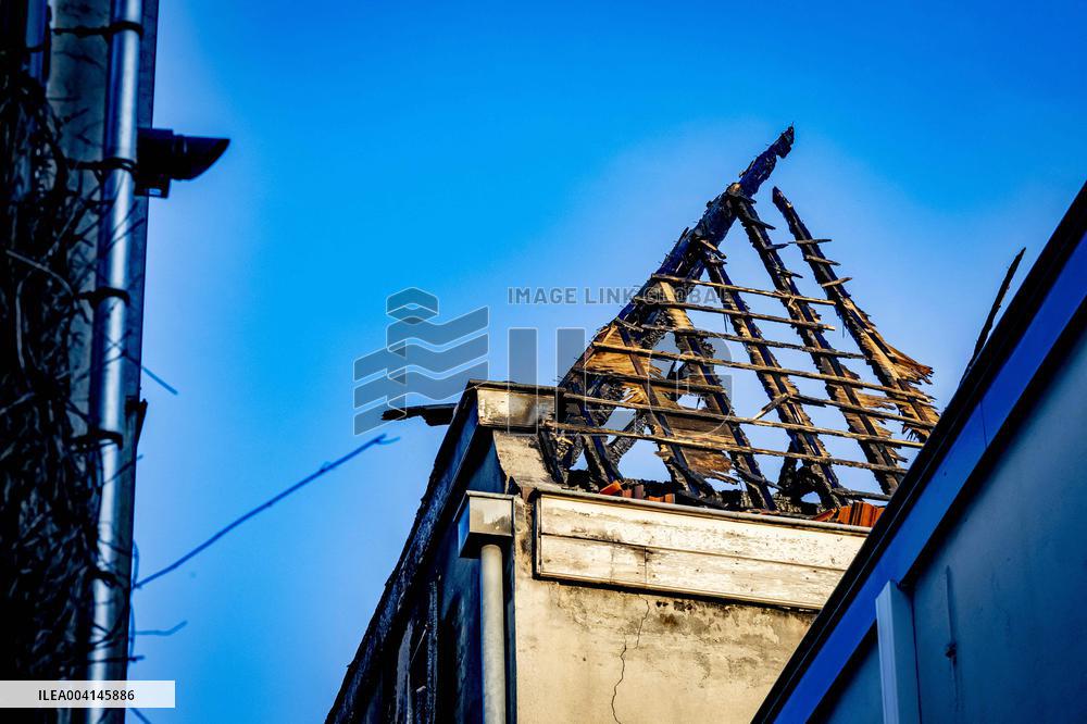 Fire Destroys Historic Buildings in Arnhem - Netherlands