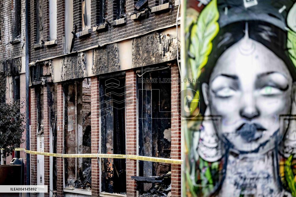 Fire Destroys Historic Buildings in Arnhem - Netherlands