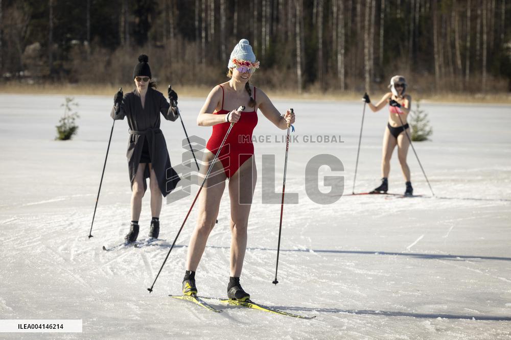 4th Swimsuit Ski Show - Finland