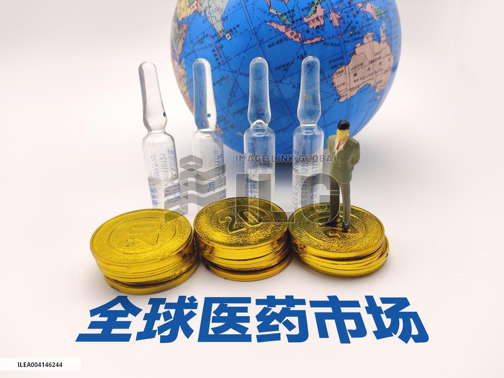 Illustration Global Pharmaceutical Market