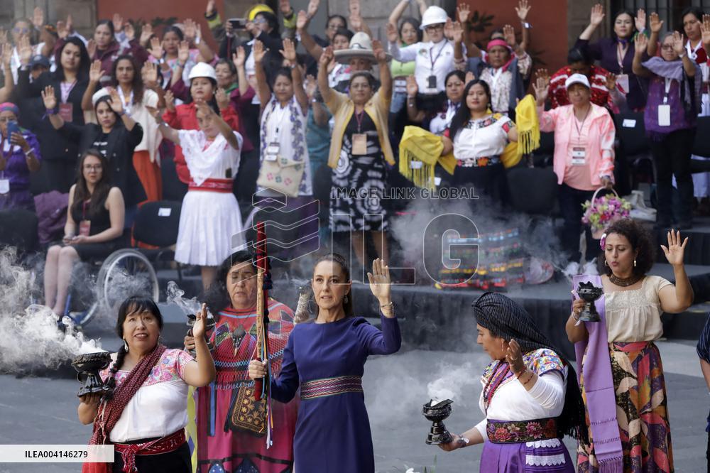 Claudia Sheinbaum Commemorate International Women’s Day - Mexico