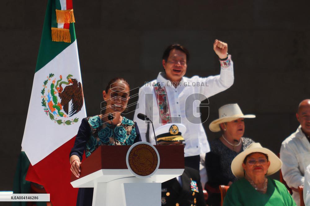 Claudia Sheinbaum's Briefing Assembly - Mexico