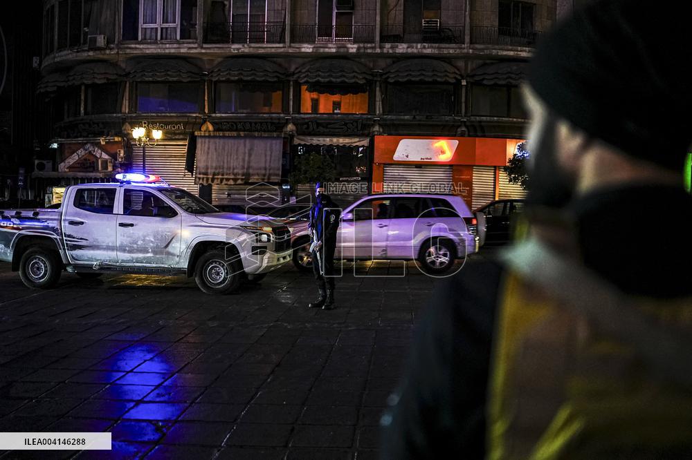Deployment of Syrian security forces in the Damascus