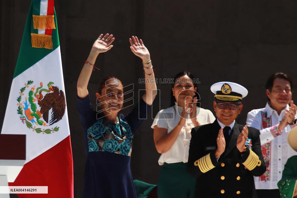 Claudia Sheinbaum's Briefing Assembly - Mexico