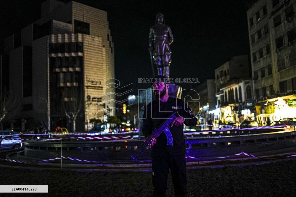 Deployment of Syrian security forces in the Damascus