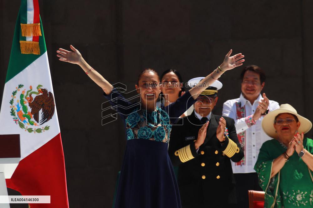 Claudia Sheinbaum's Briefing Assembly - Mexico