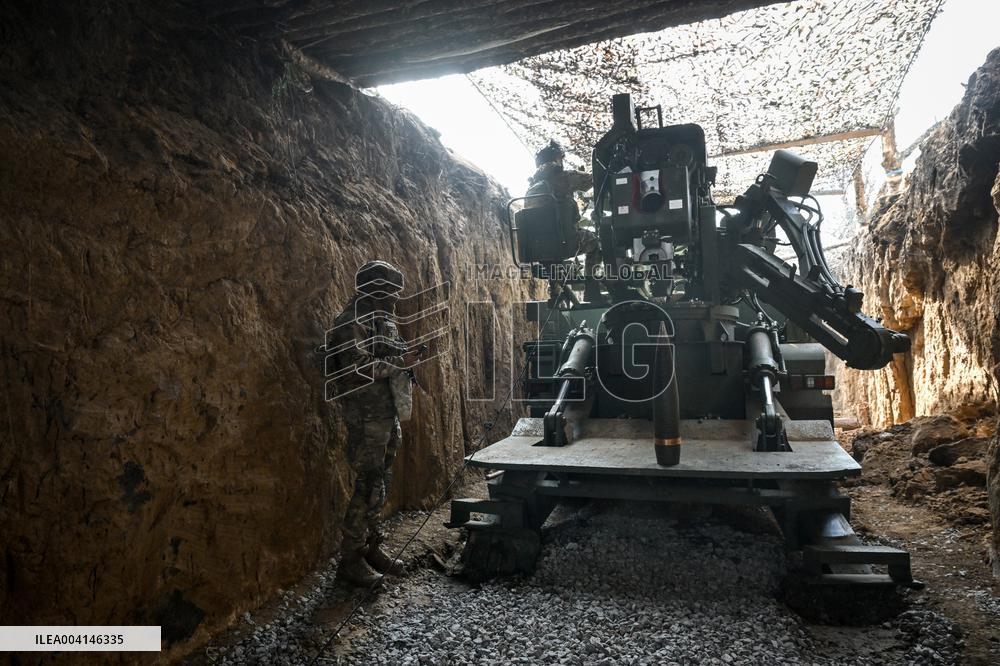 Ukrainian artillery unit in Zaporizhzhia direction
