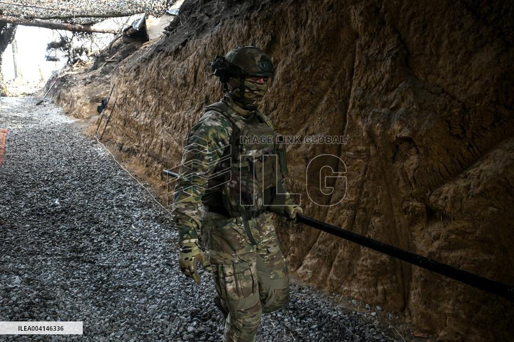 Ukrainian artillery unit in Zaporizhzhia direction