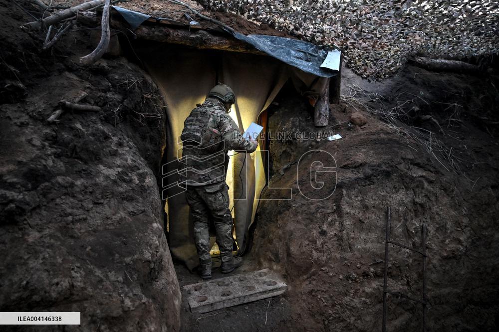 Ukrainian artillery unit in Zaporizhzhia direction