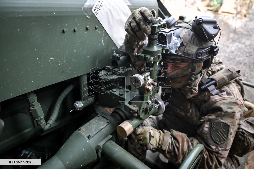 Ukrainian artillery unit in Zaporizhzhia direction