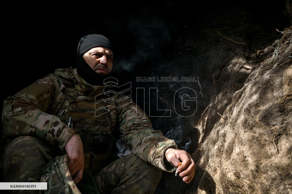 Ukrainian artillery unit in Zaporizhzhia direction