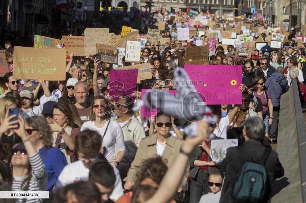International Womens Day in Amsterdam