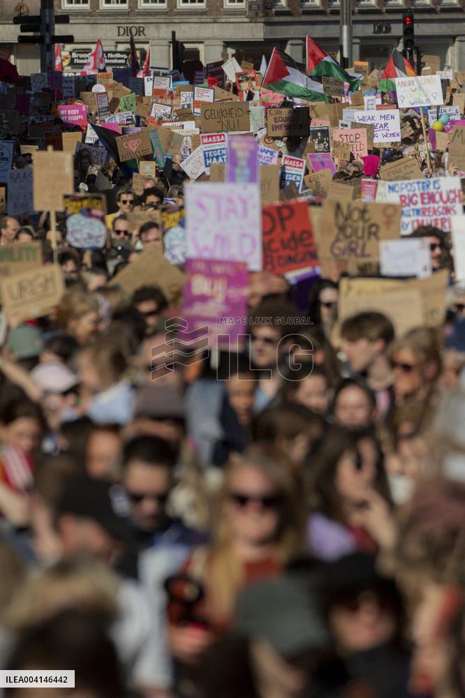 International Womens Day in Amsterdam