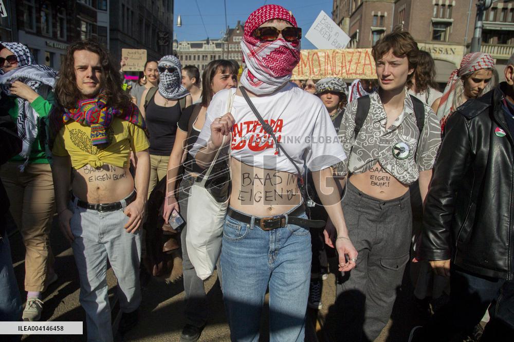 International Womens Day in Amsterdam