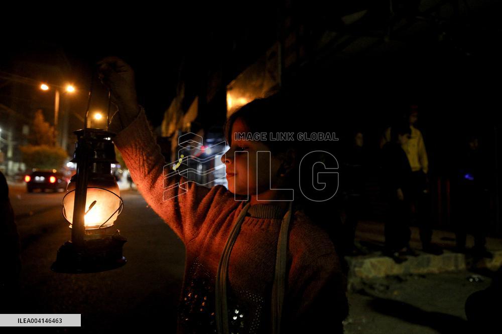 Ramadan night atmosphere from Nuseirat camp