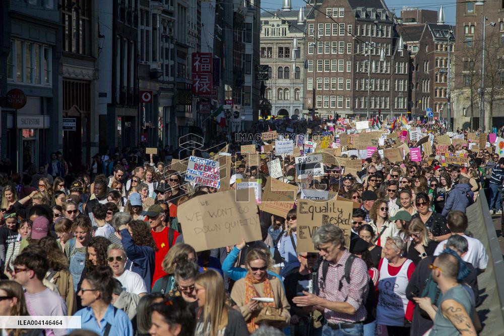 International Womens Day in Amsterdam